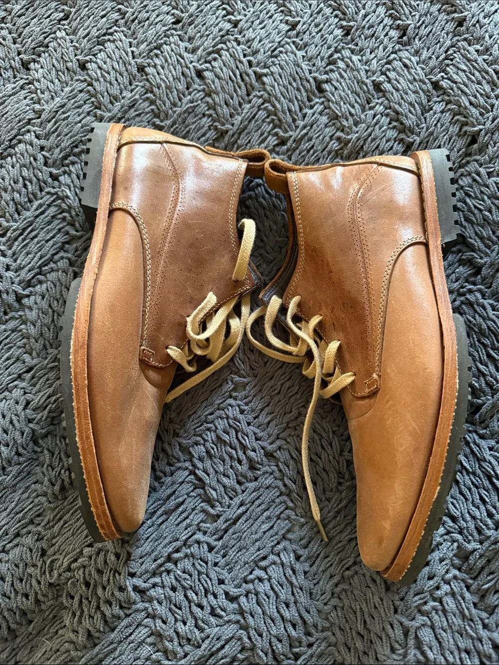 Timberland Men's Chukka Boots in Cognac Brown